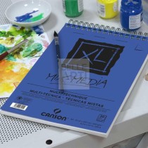BLOCCO CARTA A SPIRALE PER DISEGNO " XL Mix Media " F.TO A4 - 30 FG. 300 GR.