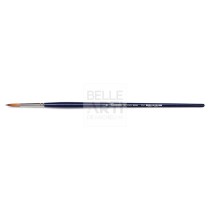 PENNELLO TONDO S. 750 FILATO SINTETICO teijin BRONZO MAN. LUNGO N. 2