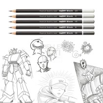 MATITA IN GRAFITE CARIOCA BLACK PENCIL B