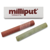 STUCCO MILLIPUT IN PASTA EPOSSIDICO TERRACOTTA BI-COMPONENTE A+B