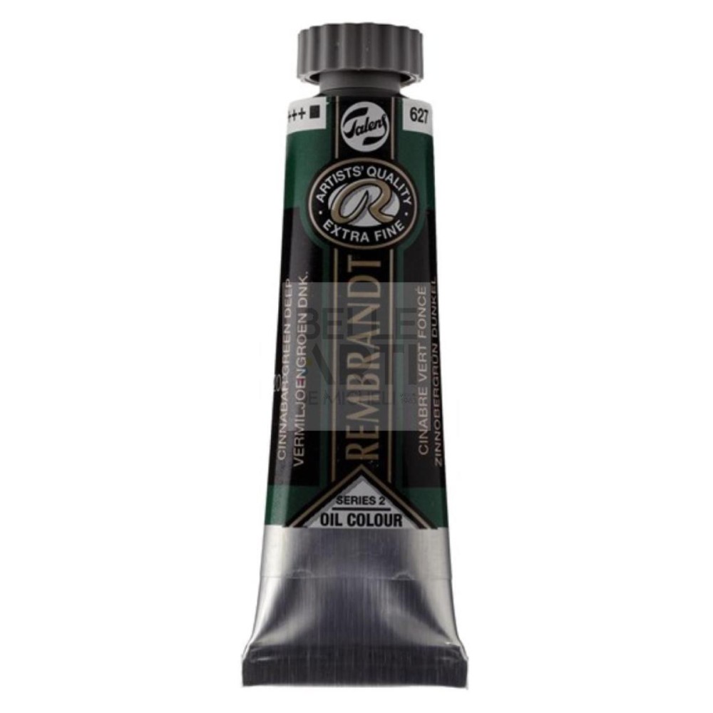 COLORE AD OLIO EXTRA FINE REMBRANDT TUBO T6 DA 15ml 627 CINABRO VERDE SC.