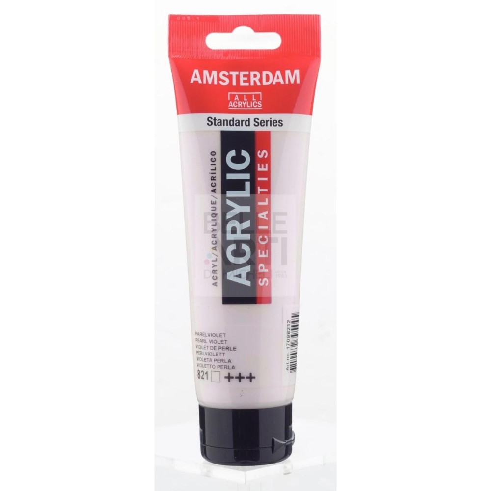 COLORE ACRILICO AMSTERDAM "ACRYLIC" TUBO DA 120ML 821 VIOLA PERLATO