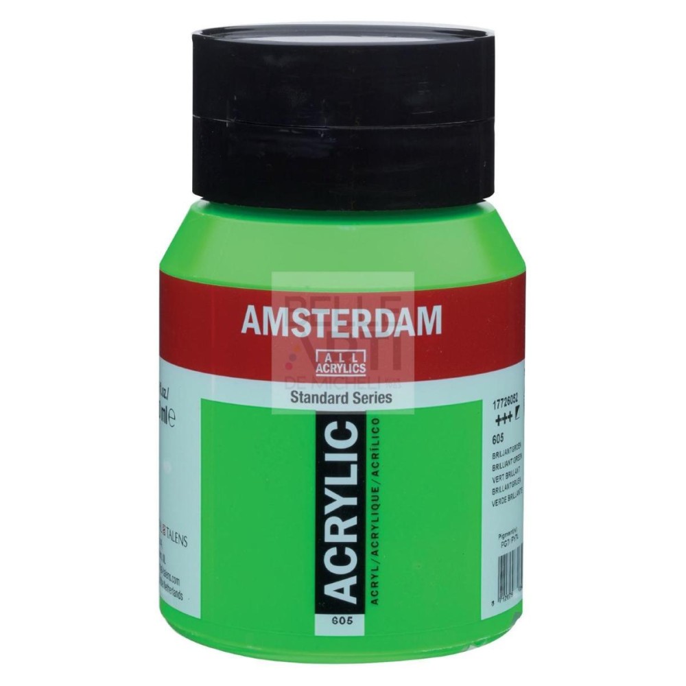 COLORE ACRILICO AMSTERDAM "ACRYLIC" FLACONE DA 500ML 582 BLU MANG.FTALO