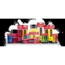 COLORE ACRILICO AMSTERDAM "ACRYLIC" FLACONE DA 500ML 582 BLU MANG.FTALO