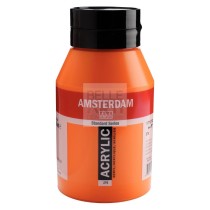 COLORE ACRILICO AMSTERDAM "ACRYLIC" FLACONE DA 1L 276 ARANCIO AZOICO