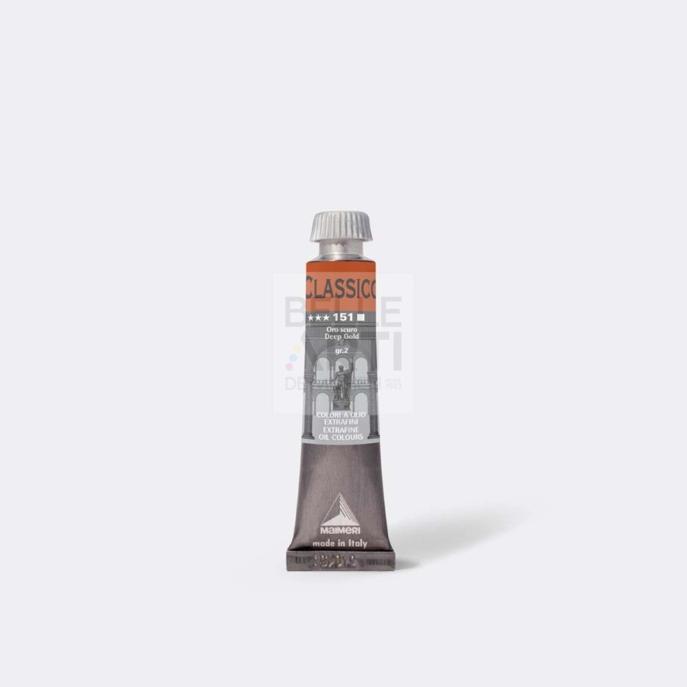 COLORE AD OLIO SERIE CLASSICO DA 20 ml. 151 ORO SCURO