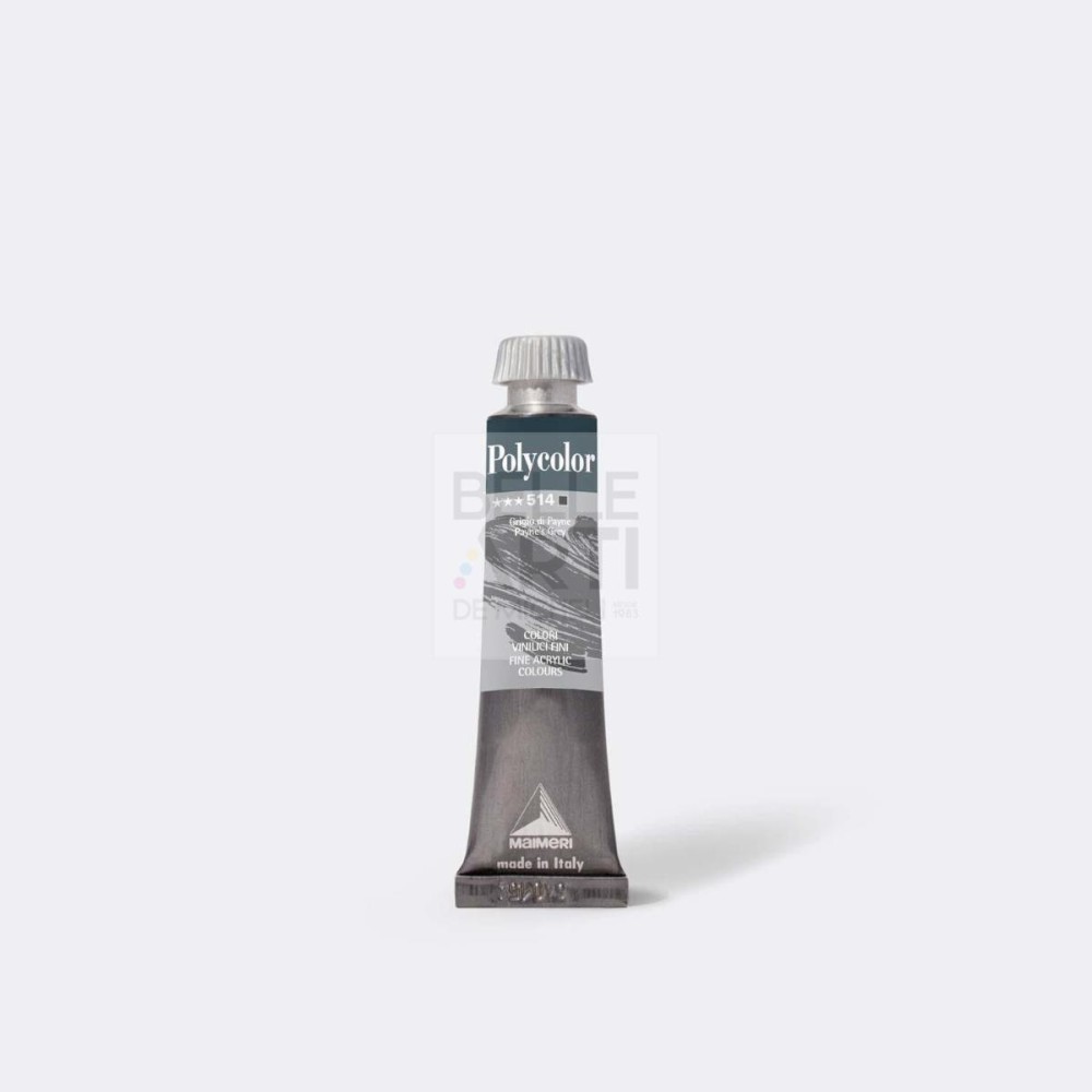 COLORE ACRILICO SERIE POLYCOLOR DA 20 ml 514 GRIGIO PAYNE