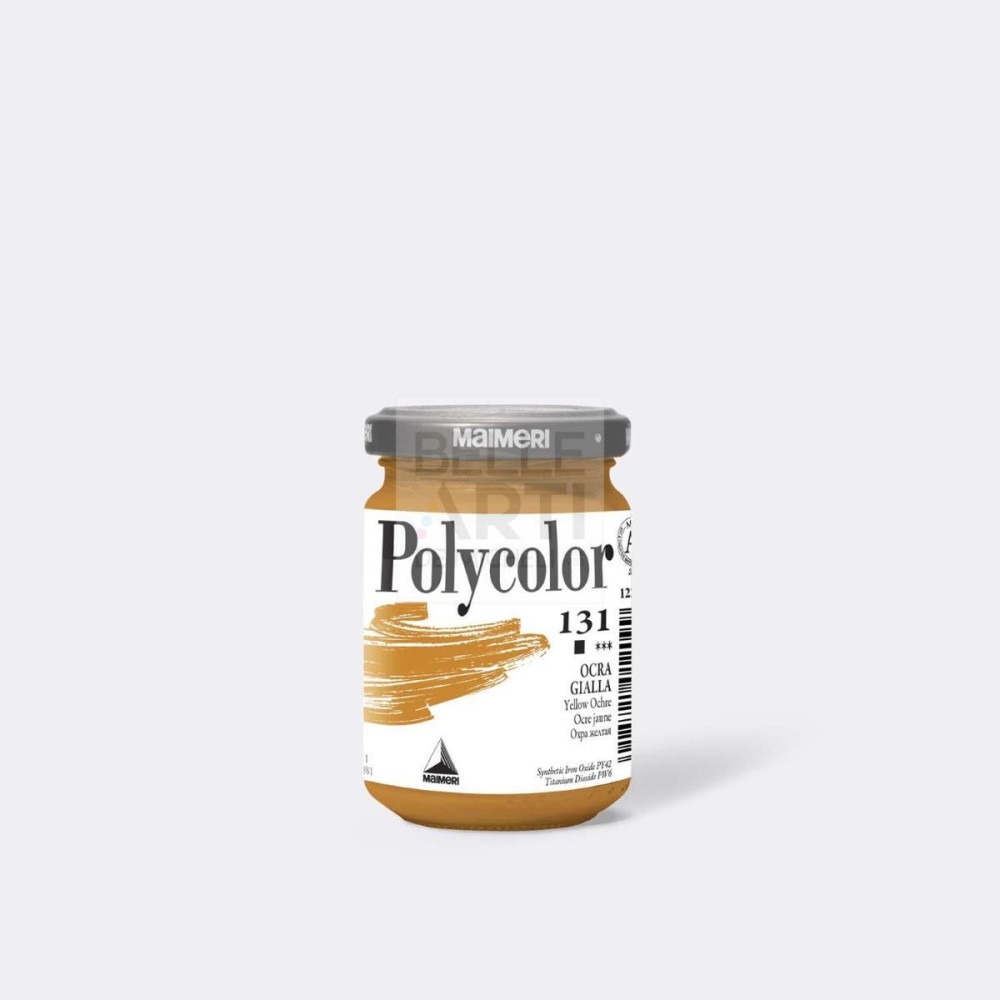 COLORE ACRILICO SERIE POLYCOLOR DA 140 ml 131 OCRA GIALLA