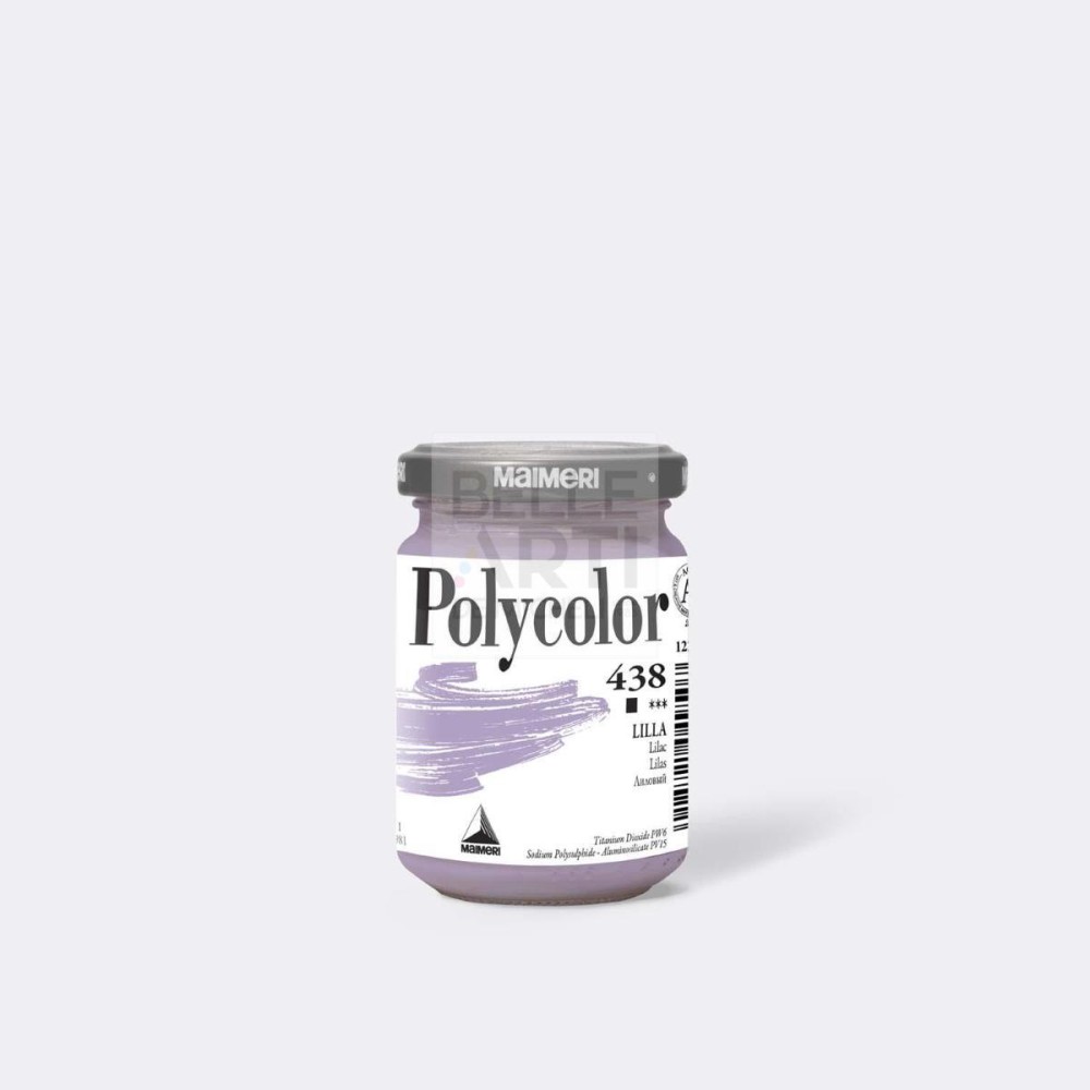 COLORE ACRILICO SERIE POLYCOLOR DA 140 ml 438 LILLA
