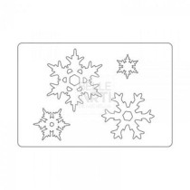 FUSTELLA BIGZ L STACKED SNOWFLACKES