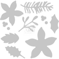 FUSTELLA BIGZ L PLUS CHRISTMAS FOLIAGE BY LISA