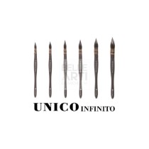 PENNELLO BOMBASINO UNICO INFINITO S. 850 FILATO SINTETICO VAIO CON LEGATURA N. 8