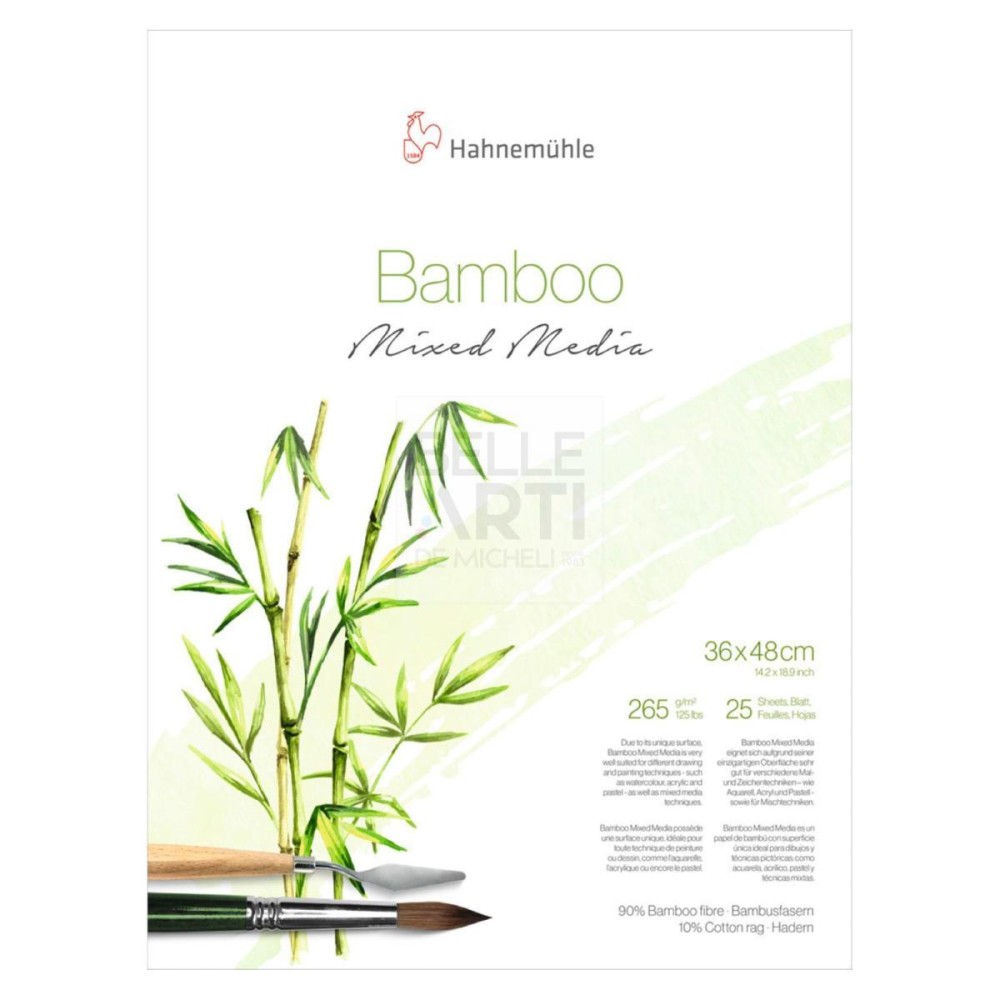 BLOCCO CARTA PER SCHIZZI IN BAMBOO 105 GR A4