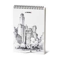 BLOCCO DA DISEGNO E SCHIZZO ARTWORK PAD 120 GR. 24X33 CHIGAGO