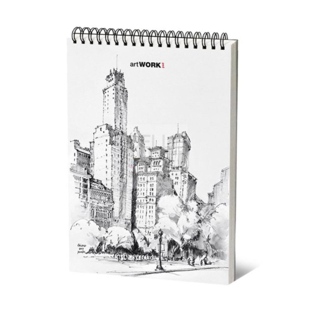 BLOCCO DA DISEGNO E SCHIZZO ARTWORK PAD 120 GR. 24X33 CHIGAGO