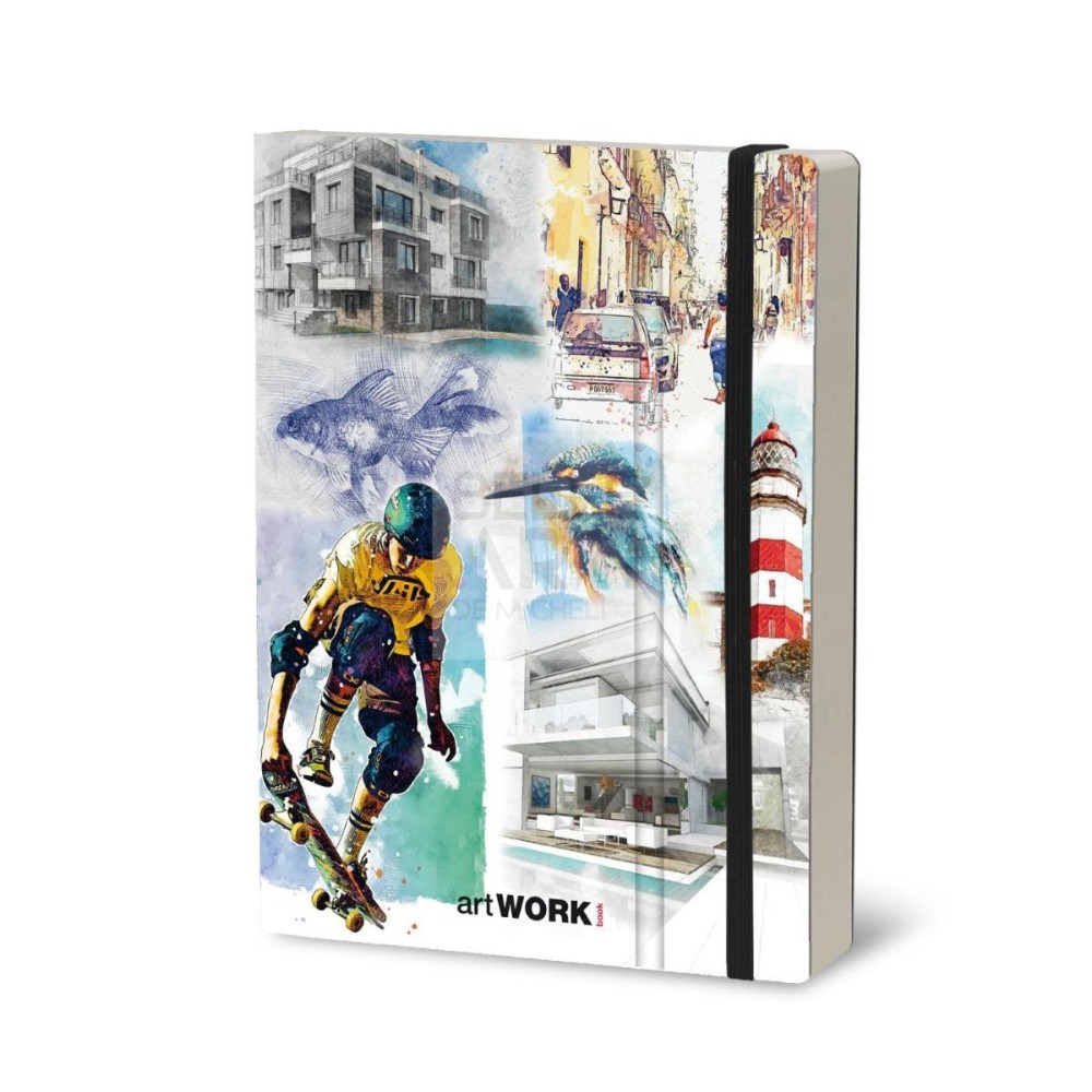 TACCUINO DA DISEGNO ARTWORK BOOK 160 GR. 19X25 COMP 1
