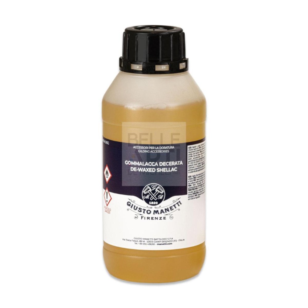 VERNICE GOMMA LACCA DECERATA LIQUIDA 250 ML.