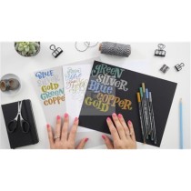 STABILO PEN 68 METALLIC ARGENTO