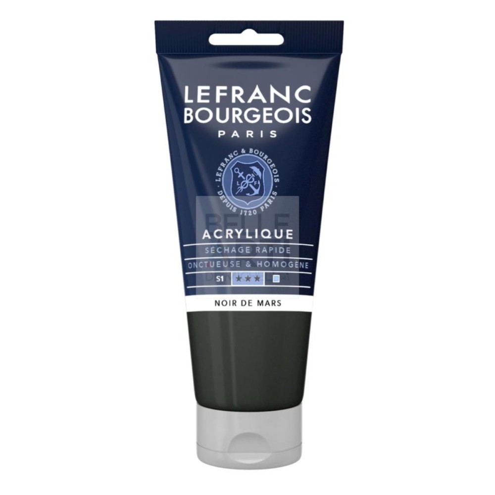 COLORE ACRILICO L&B FINE 80ML 271 NERO DI MARTE