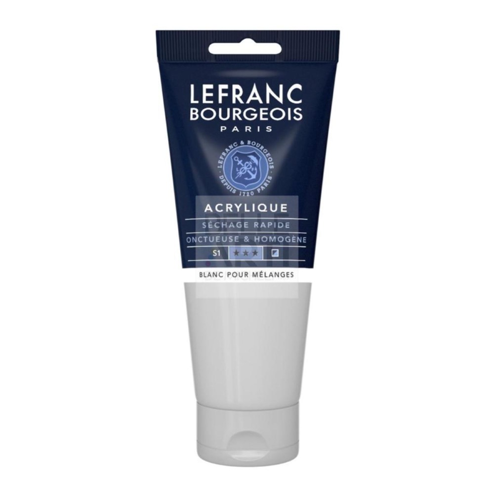 COLORE ACRILICO L&B FINE 200ML 800 BIANCO PER MESCOLANZE
