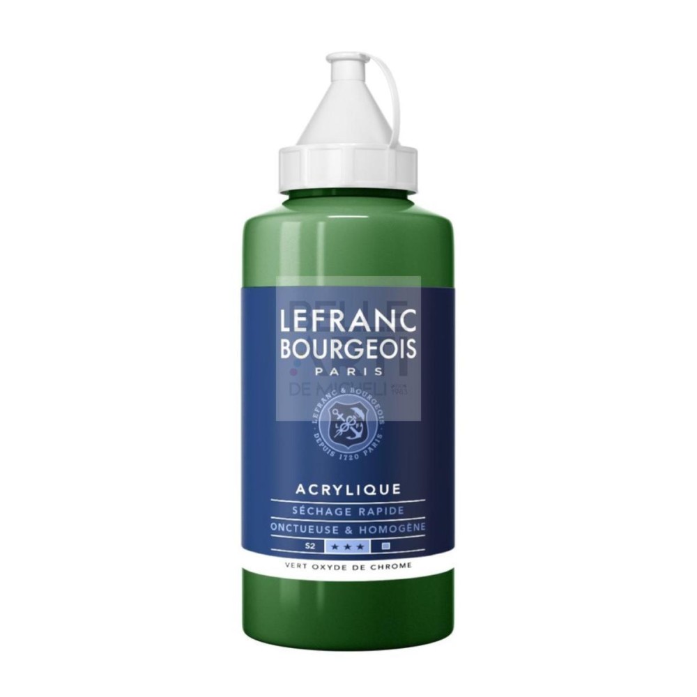 COLORE ACRILICO L&B FINE 750ML 542 VERDE OSSIDO DI CROMO