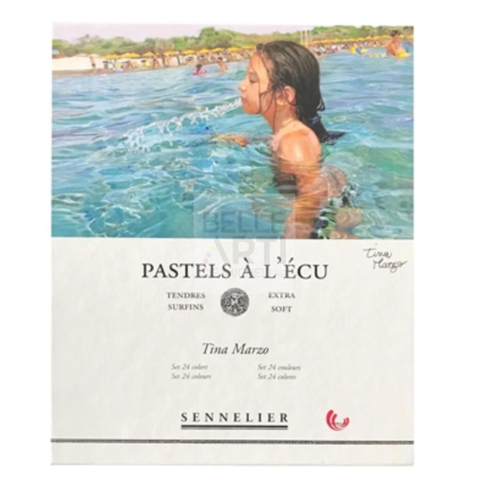 SET 24 PZ PASTELLI SECCHI PASTEL A L'ECU SPECIAL EDITION " TINA MARZO "