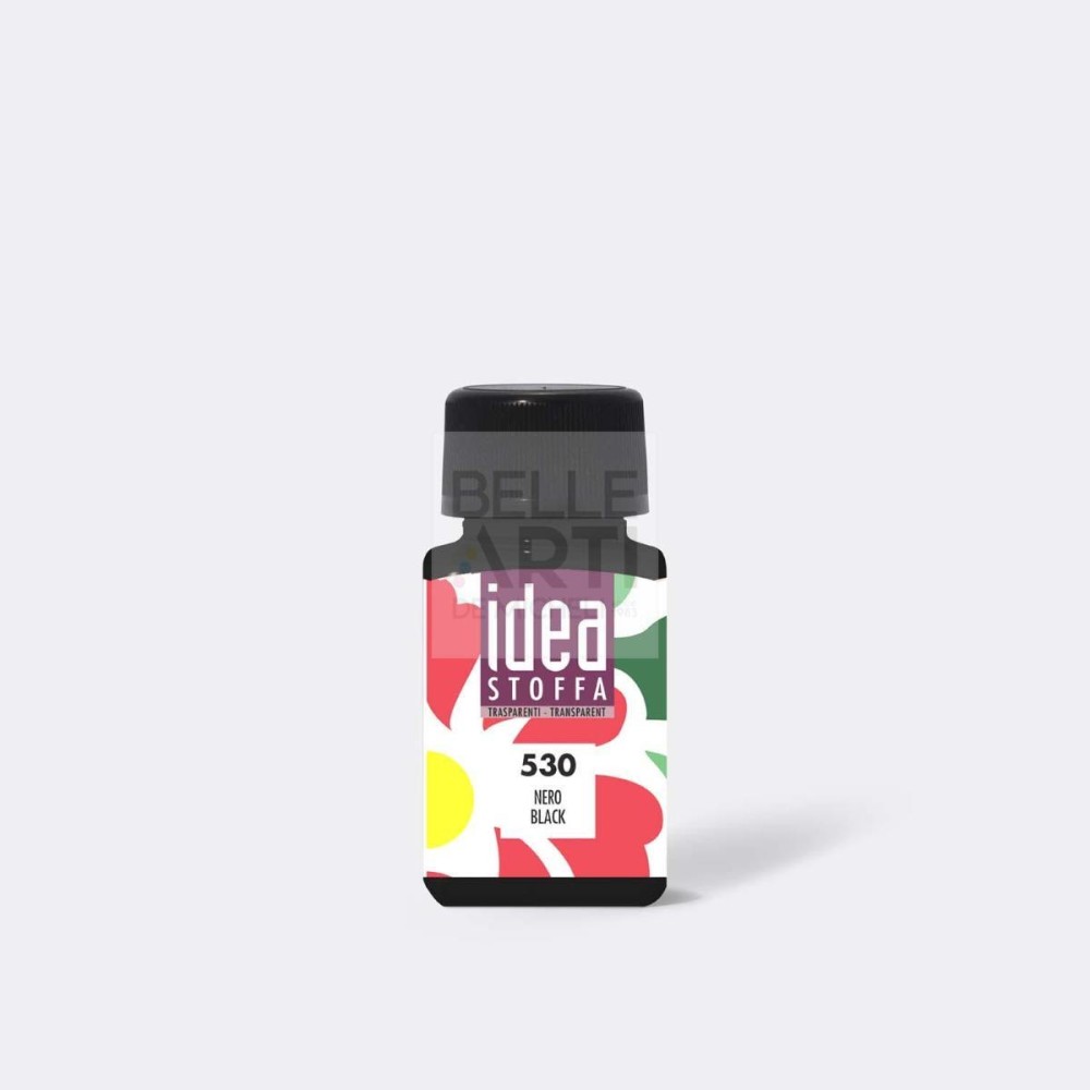 COLORE PER STOFFA IDEA DA 60 ML 530 NERO