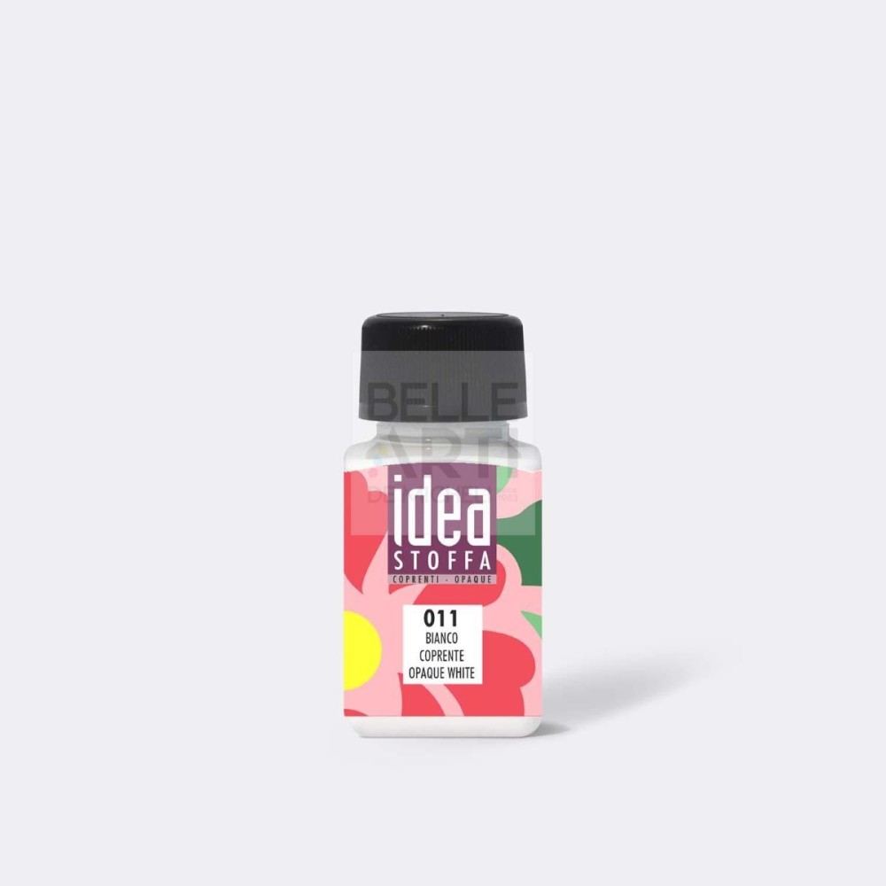 COLORE PER STOFFA IDEA DA 60 ML 011 BIANCO COPRENTE