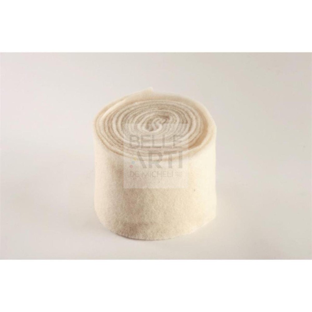 NASTRO FELTRO H. 15 CM PANNA