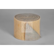 NASTRO FELTRO BICOLORE H. 15 CM SALMONE/GRIGIO
