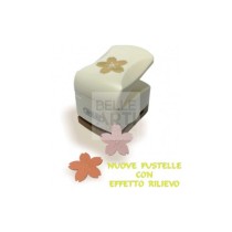 FUSTELLA CON EFFETTO RILIEVO 32 MM - FIORE