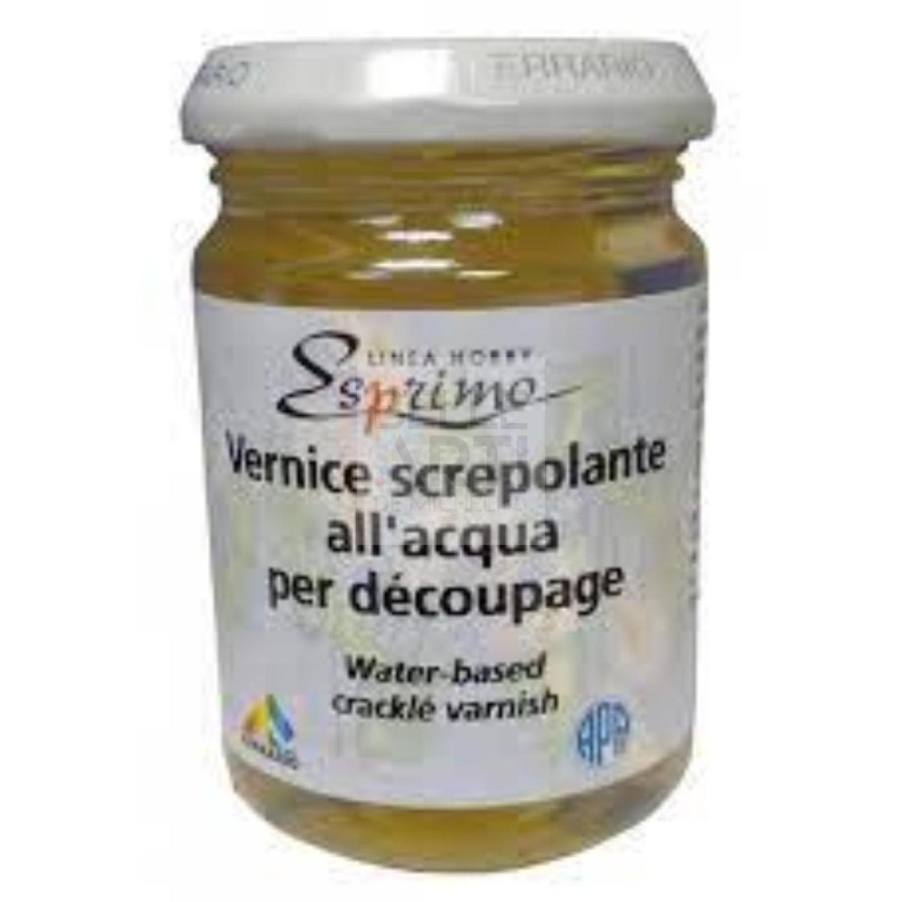 VERNICE SCREPOLANTE ALL'ACQUA PER DECOUPAGE 300 ML