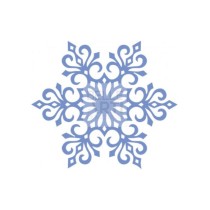 FUSTELLA SOTTILE " FIOCCO DI NEVE 3 "