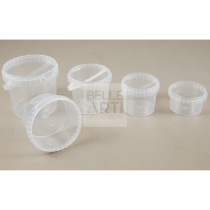 BARATTOLO VUOTO PP TRASPARENTE CON TAPPO CAPACITÀ 520 ML #520