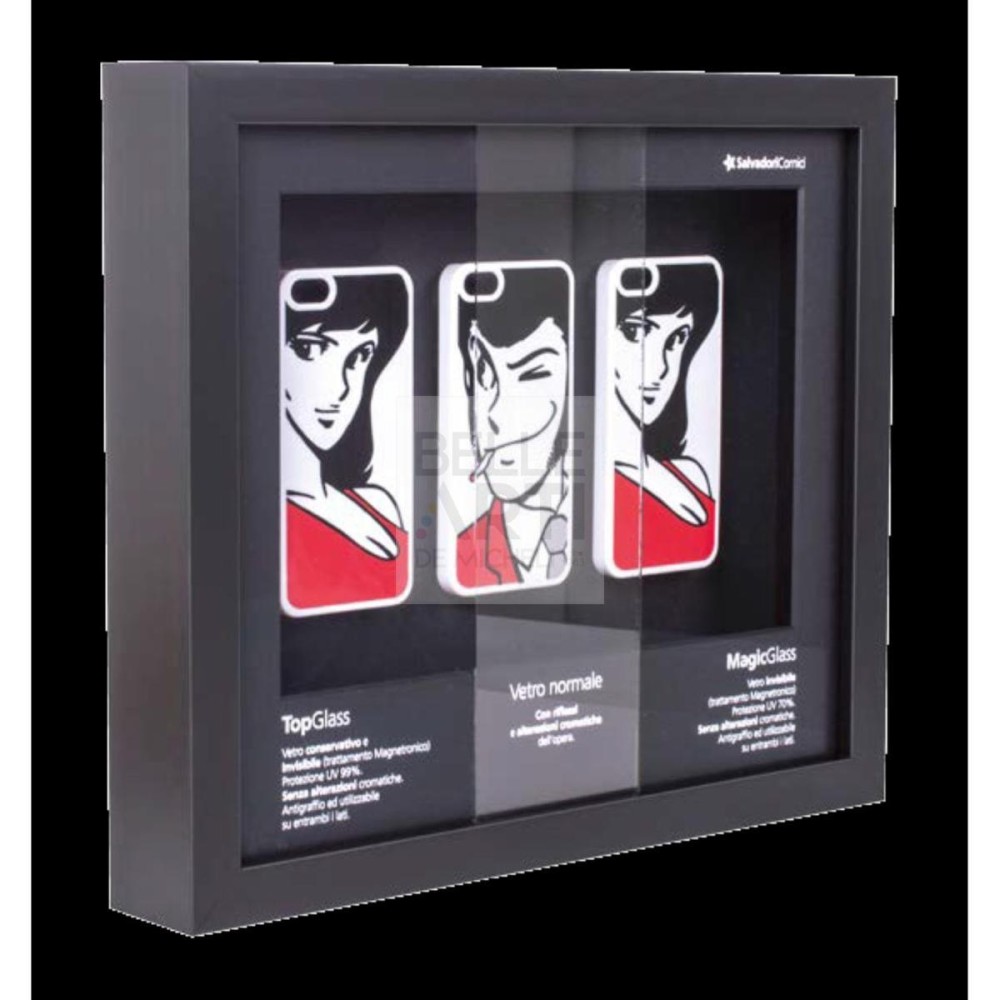 VETRO MUSEALE UV70/80 MAGIC GLASS UV70 LOTTO DA 4 LASTRE F.TO CM 80X110