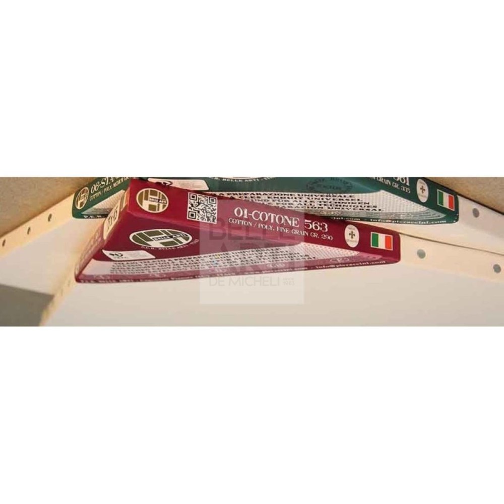 TELA ITALIANA LINEA 01 TELAIO STANDARD - 100% COTONE GRANA FINE 563 F.TO 70X80