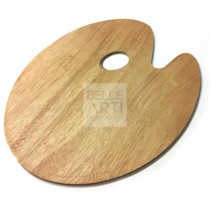 TAVOLOZZA OVALE IN LEGNO FORMATO CM. 20X30