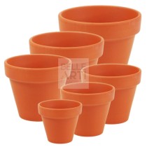 VASETTO TERRACOTTA DIAM. CM. 9