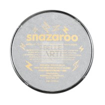 COLORE PER IL BODY ART, VISO, BELLY PAINTING  - FARD ACQUARELLABILE DA 18 ML 766 ARGENTO ELETTRICO