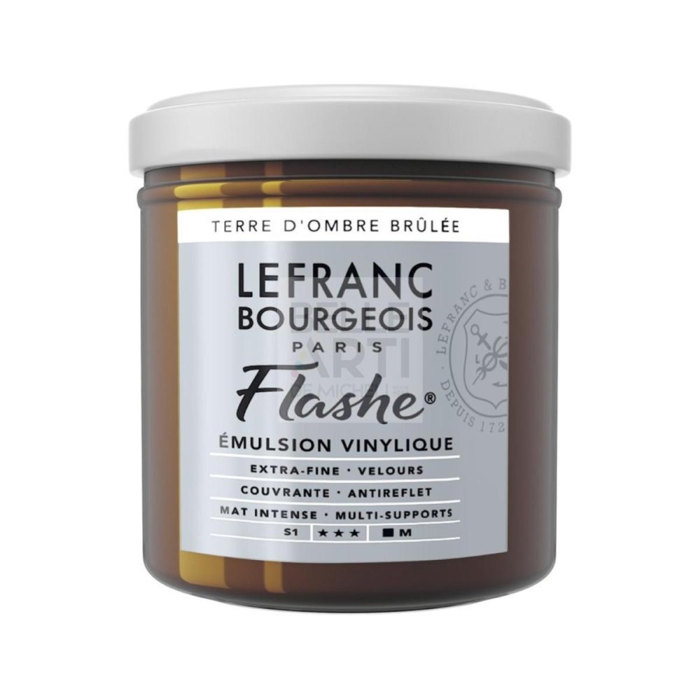 COLORE ACRILICO FLASHE DA 125 ML. 477 TERRA D'OMBRA BRUC.