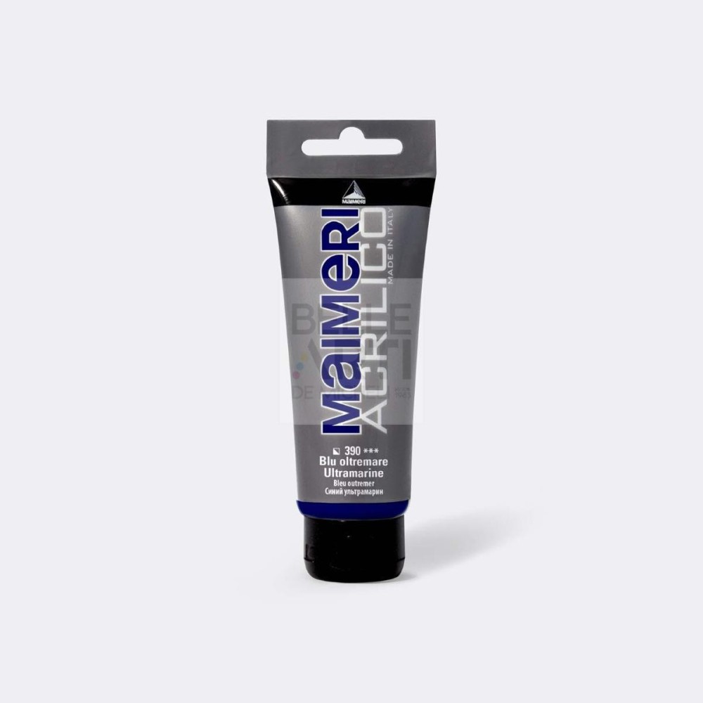 COLORE ACRILICO SERIE AM DA 75 ML. 390 BLU OLTREMARE