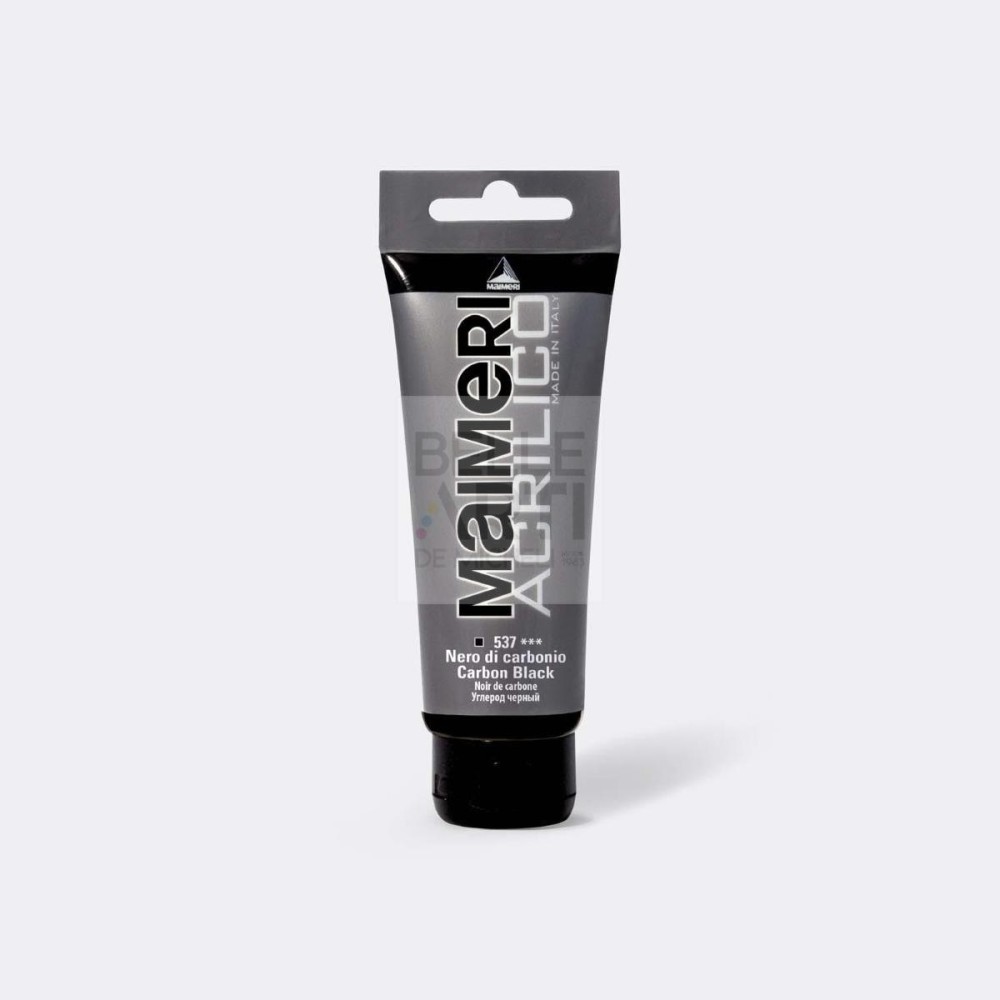COLORE ACRILICO SERIE AM DA 75 ML. 537 NERO DI CARBONIO
