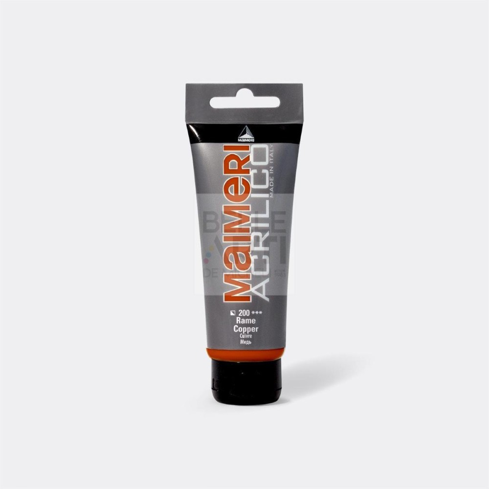 COLORE ACRILICO SERIE AM DA 75 ML. Metallico 200 RAME