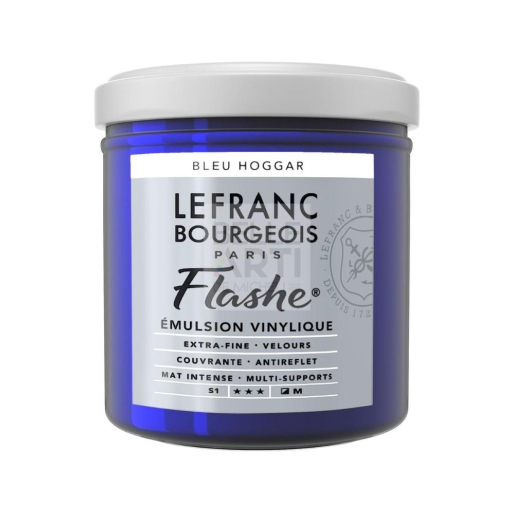 COLORE ACRILICO FLASHE DA 125 ML. 036 BLU HOGGAR