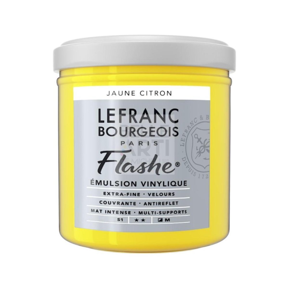 COLORE ACRILICO FLASHE DA 125 ML. 169 GIALLO LIMONE