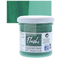 COLORE ACRILICO FLASHE DA 125 ML. 512 VERDE ARMOR***