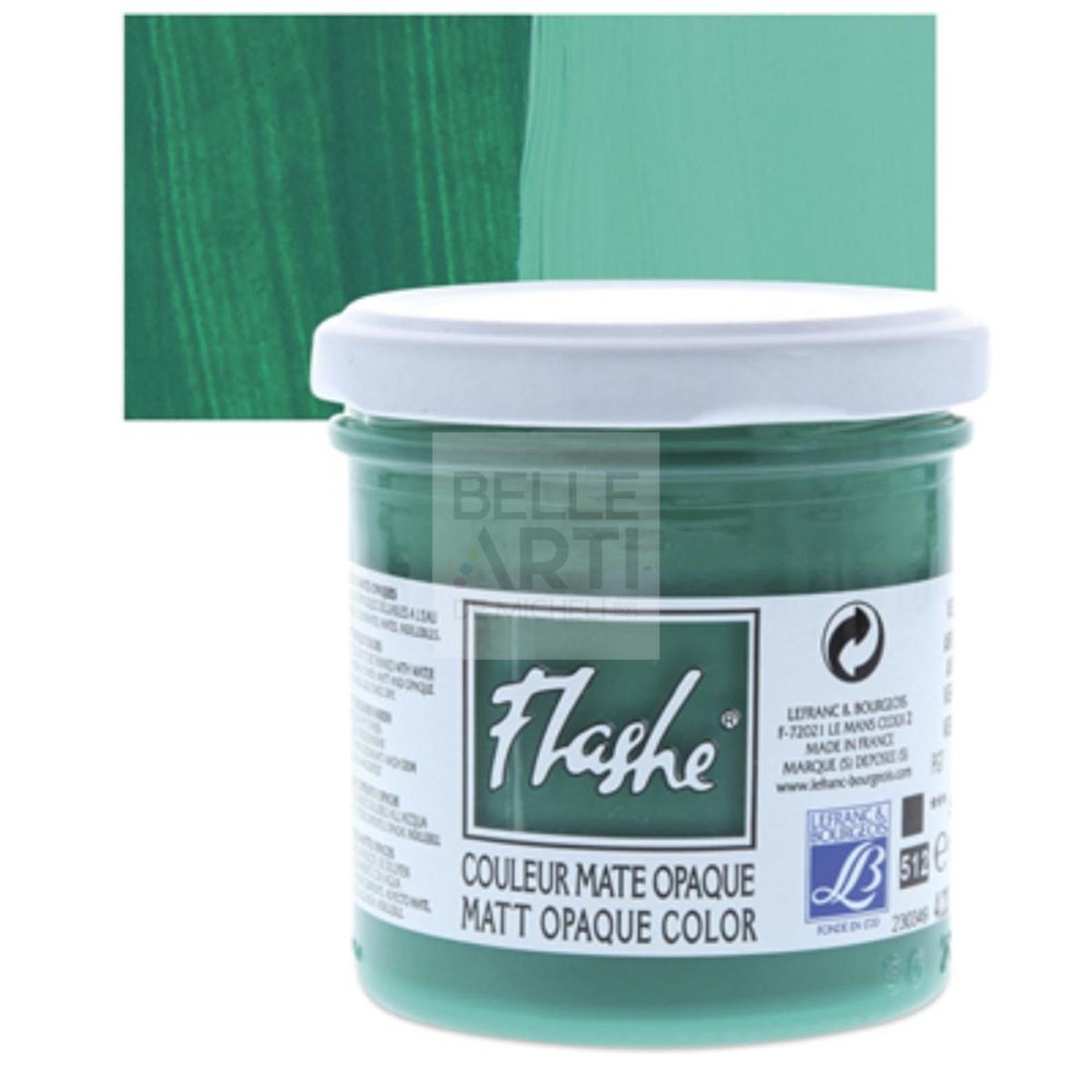 COLORE ACRILICO FLASHE DA 125 ML. 512 VERDE ARMOR***