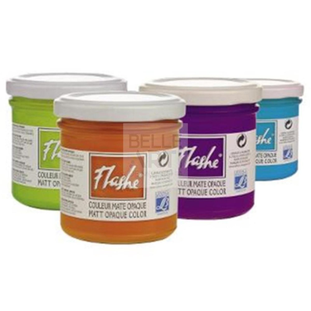 COLORE ACRILICO FLASHE DA 125 ML. 780 GIALLO PASTELLO***