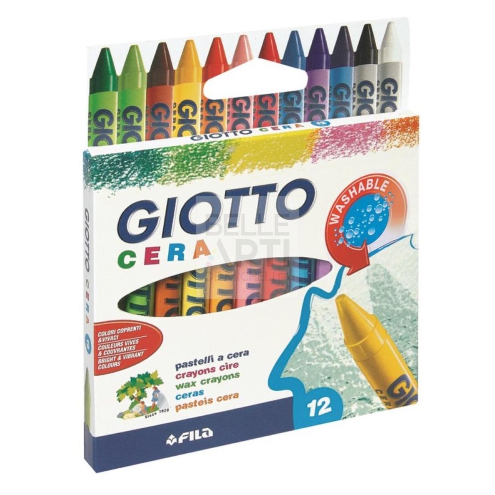COLORI A CERA GIOTTO DA 12PZ