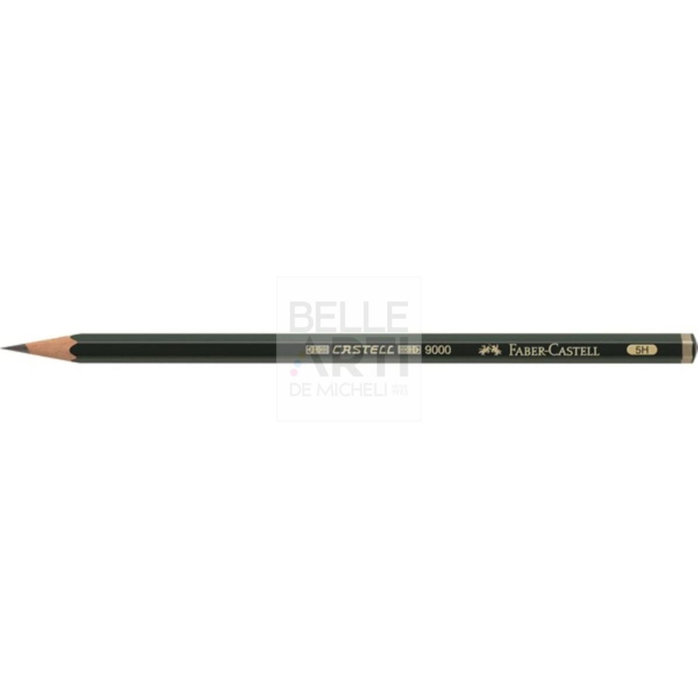 MATITA DI GRAFITE FABER CASTELL 9000 GRAD. 5H